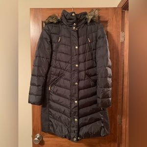 Michael Kors Down Puffer with Faux fur hood